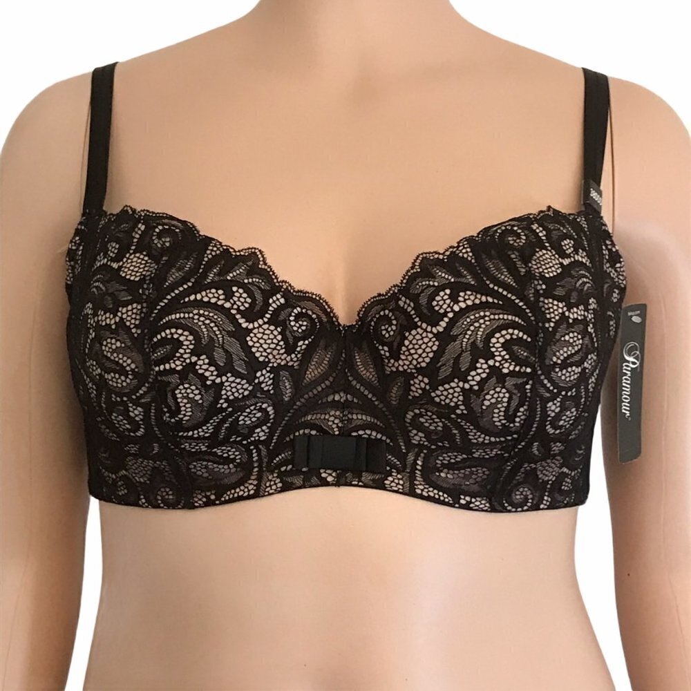 Paramour by Felina Sophia Full Figure Balconette Bra 42D